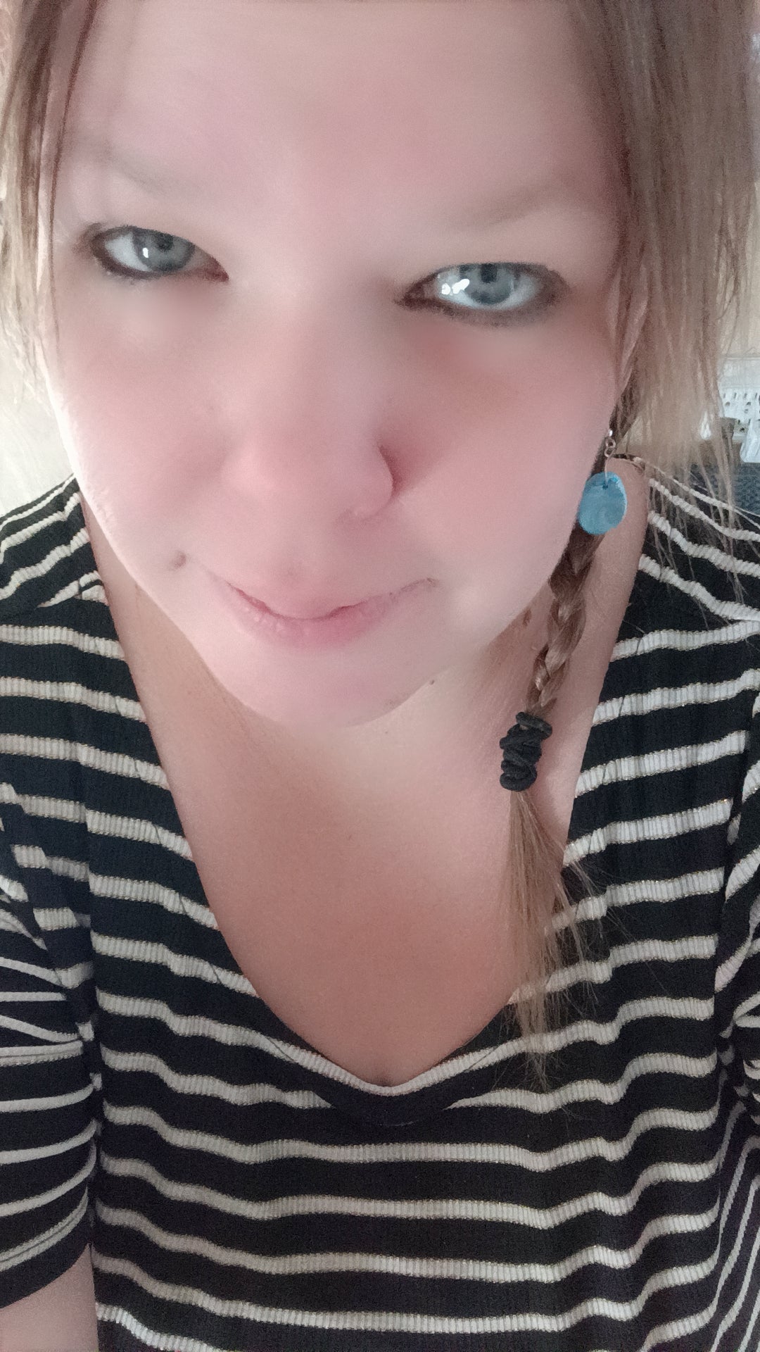 Handmade Marbled Sky Anxiety Relief Earring - Worry Stones For Your Ears!