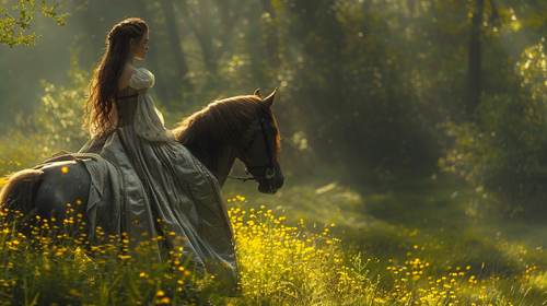 Medieval AI Wall Art Digital Downloads: Horizontal